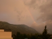 Rainbow Over the Mountains